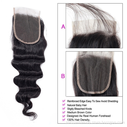 Hair bundles with lace closure raw cuticle aligned virgin human hair vendors wholesale cambodian raw packet hair with closure